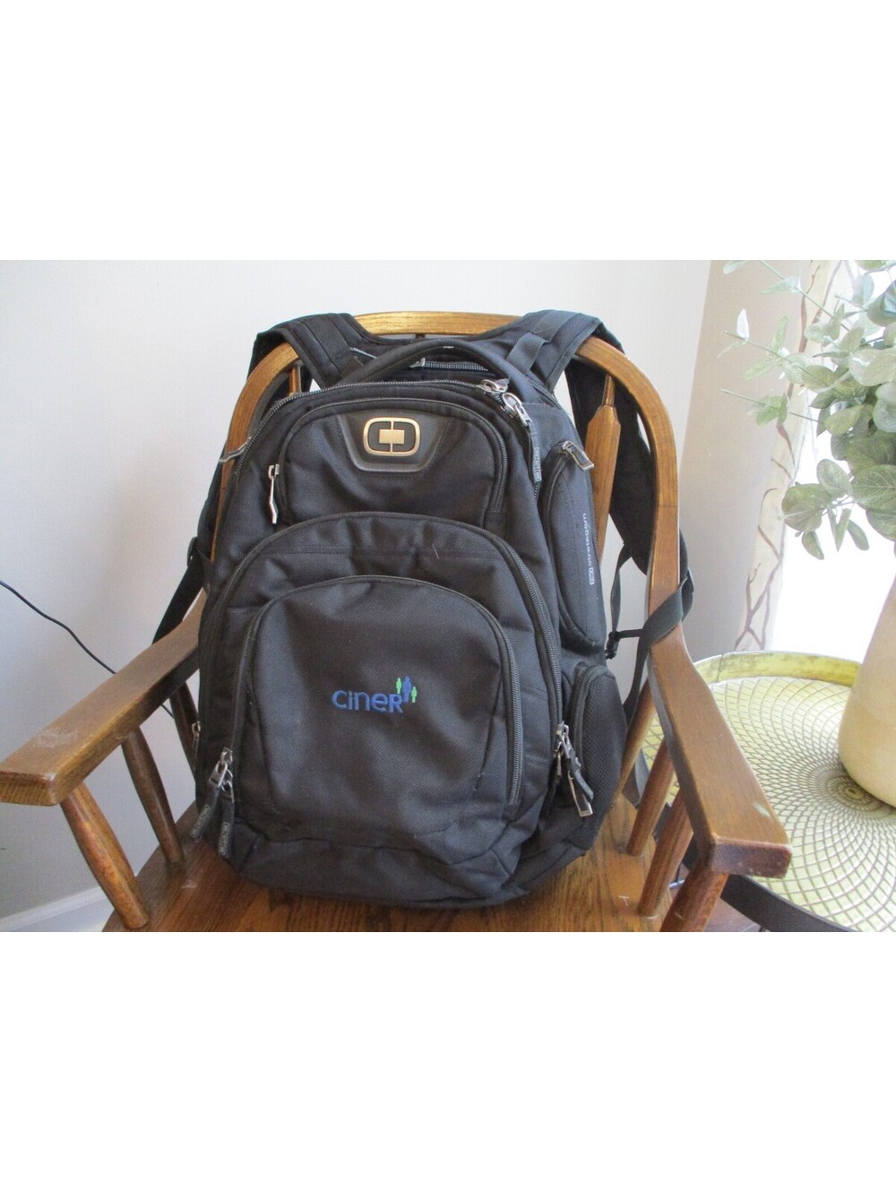 OGIO Renegade RSS Laptop Backpack Black Tech Commuter Travel Bag Embroidered